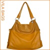 Brown Simple Fashion PU Shopper Shoulder Bag