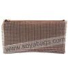 Brown clutch evening bags WI-0446