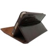 Brown color Horse line stand leather case cover for Amazon Kindle fire 7" tablet PC with PU material