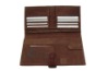Brown color Travel Wallet With Magnet Lock
