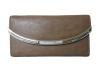 Brown convenient women purse PU material