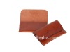 Brown genuine leather name card holder