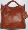 Brown leather bag A1065