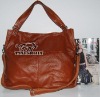 Brown leather bag ND803