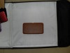 Brown stone grain frame wallet