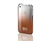 Brownish Orange Electroplating Glossy Case with Gradual Effect for iPhone 3GS, iPhone 3G
