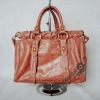 Brownish red women tote bag