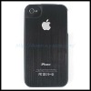 Brushed Aluminum Metal Bumper Case Cover for Apple iPhone 4/4S BLACK