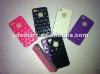 Bubbles Plastic Frame TPU Back Hybrid Shell Case For Apple iPhone 4G S Protector Cover