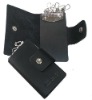 Buckle black key ring holder