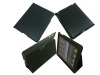 Buckle folding back ultra-thin grinding leather case for ipad 2