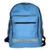 Bule Organizer School Backpack book Bag
