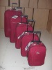 Burgundy color eva luggage