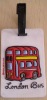 Bus design pvc luggage tag