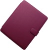 Business Leather Folio Case for Apple iPad (Burgundy)
