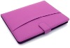 Business Leather Folio Case for Apple iPad (Purple)