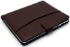 Business Leather Folio Case with CD Holder for Apple iPad (Brown)