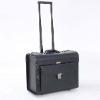 Business trolley genuine leather aviation bag(Hi14112)