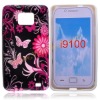 Butterflies Design Silicone Skin Case Cover for Samsung Galaxy S2 II i9100