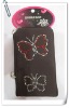 Butterfly Cotton Fabric Mobile Phone Purse/ Cell Phone Bags