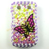 Butterfly Diamond Skin Case Detachable Shell For Blackberry Bold 9700