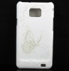 Butterfly Hard Back Case For Samsung Galaxy S2 i9100 White