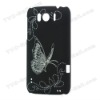 Butterfly Rubberized Hard Case Cover for HTC sensation XL