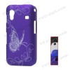 Butterfly Rubberized Hard Case for Samsung Galaxy Ace S5830