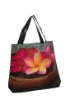 Button Closure Shopping Bag