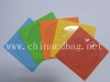 CD DVD Assorted Colors Paper Sleeves with Clear Window