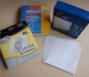 CD bag with PET window 125*125MM 4colours print