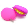 CE,SGS lovely round silicone coin purse