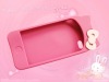 CF-P-0146 3d hellokitty design silicone phone case for iphone 4
