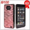 CHROME PLATED Leather Hard COVER case For Samsung Galaxy S II 2 i9100 S2