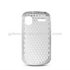 CLEAR DIAMOND TPU soft rubber skin gel back case for SAMSUNG FOCUS i917 AT&T phone protective cover