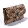 CLUTCH PURSE SNAKE DESIGN EVENING BAG