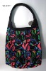 COLORFUL LETTERS PRINTED TOTE BAG