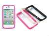 COLORS SILICONE FRAME case rubber skin gel soft case for APPLE IPHONE 4G 4S 4GS