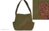 COTTON CANVAS EMBROIDERY BAG