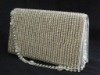 CRYSTAL RARE CLUTCH PURSE HANDBAG WALLET