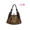 CT-HB1136 animal print handbag with zebra printing