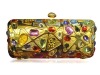 CTEB110894-41 gloden diamante bling handbag