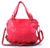 CTHB-111229 pretty girl's handbag with rivet