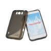 CUBIX for HTC X310e titan mobile phone TPU GEL Skin Case with S pattern