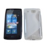 CUBIX for Samsung Omnia W i8350 mobile phone TPU GEL Skin Case with S pattern