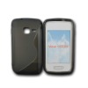 CUBIX for Samsung Wave Y S5380 mobile phone TPU GEL Skin Case with S pattern