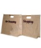 CUSTOM LOGO PRINTED JUTE SHOPPING BAG