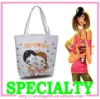 CUTIE girls cotton shopping bag