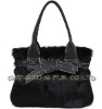 CX-H-21 Real Rabbit Fur Hand Bag