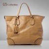 Camel hand bag